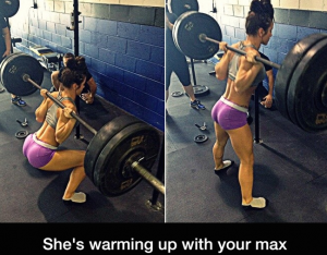 warming up with your max