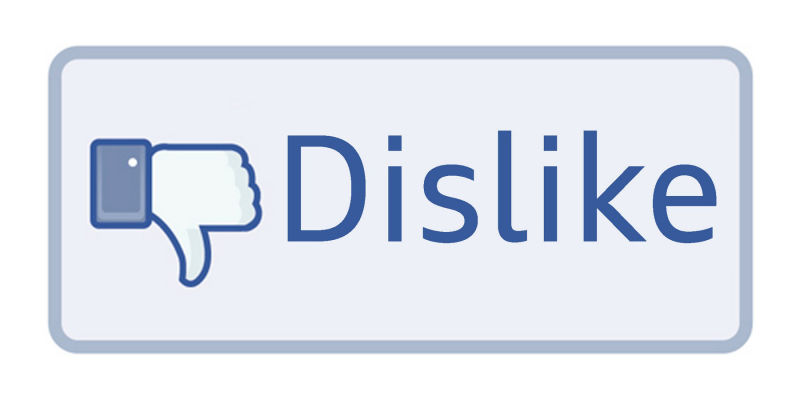 facebook dislike button